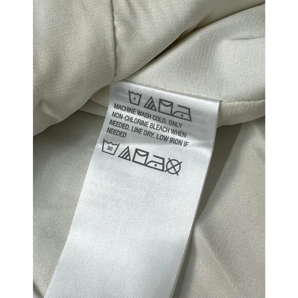 QVC Susan Graver Knit Tweed Short Sleeve Blazer Wind Blue NWOT Size L - Picture 7 of 10